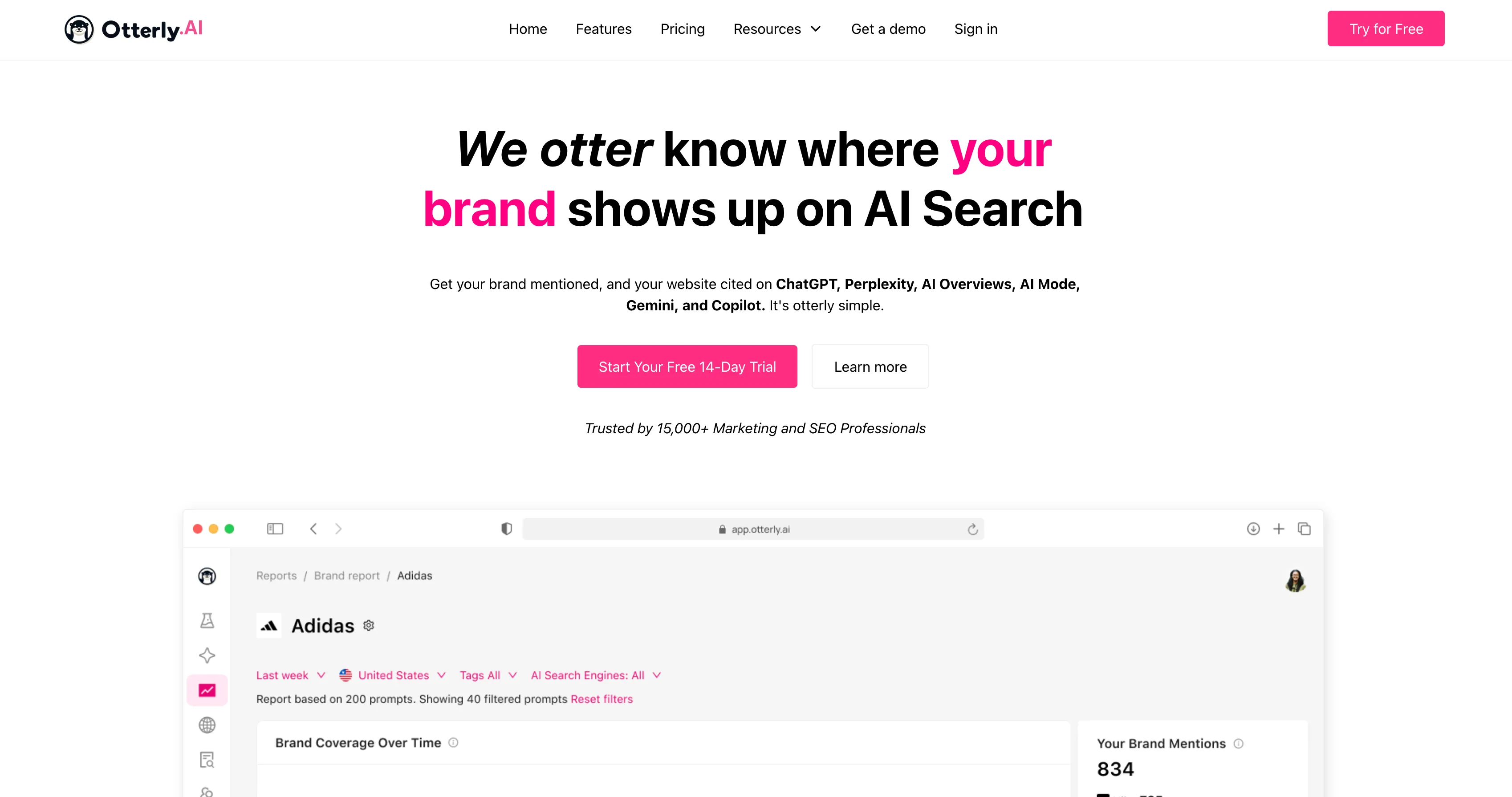 Otterly AI Monitoring