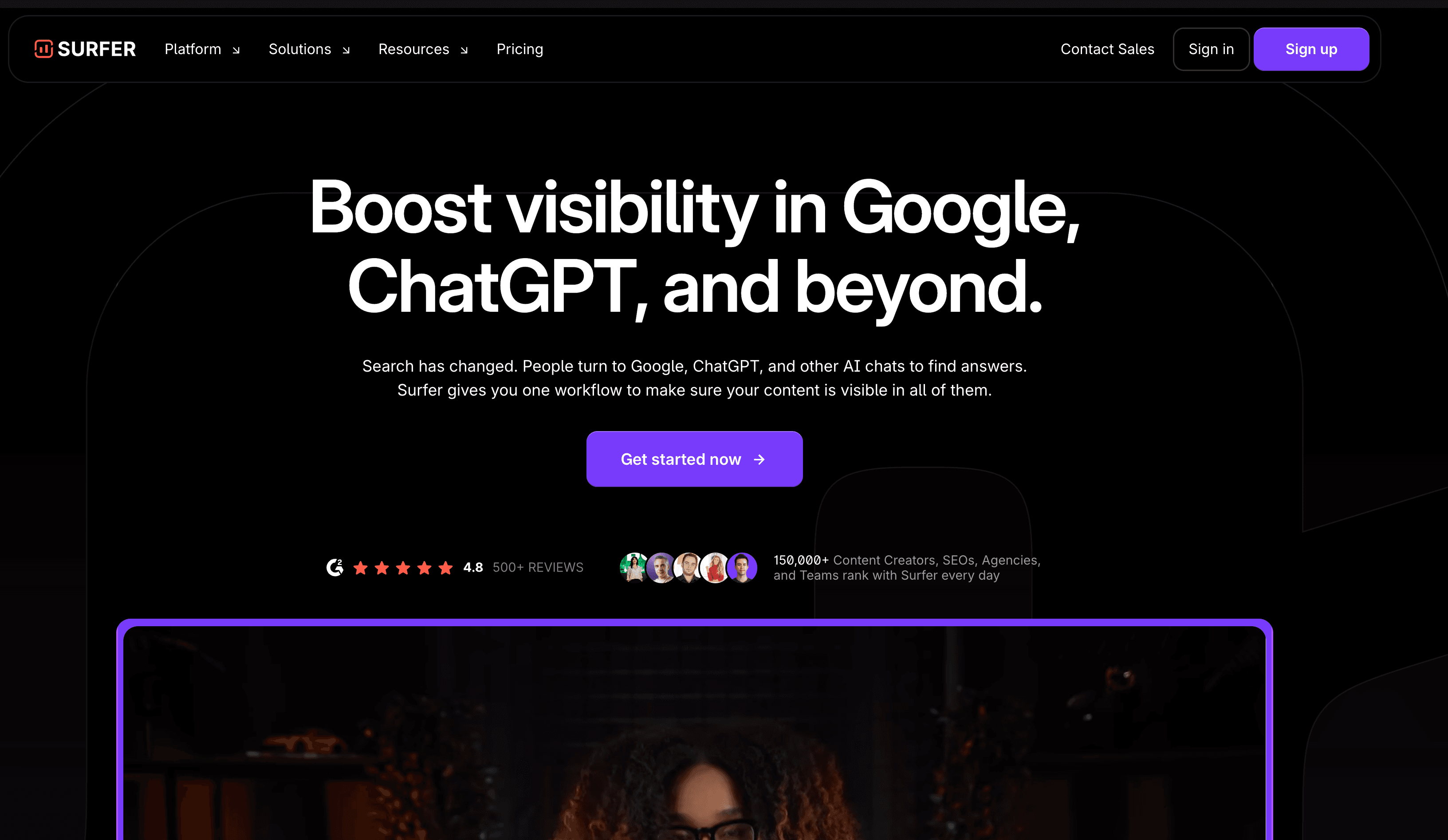 Surfer SEO Content Optimization Platform