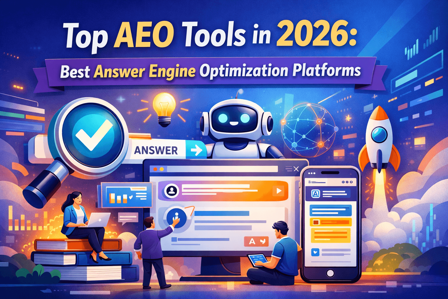 Top 12 AEO Tools in 2026: Watchers vs. Movers Compared